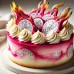 Girl With the Dragon Cheesecake