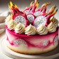 Girl With the Dragon Cheesecake